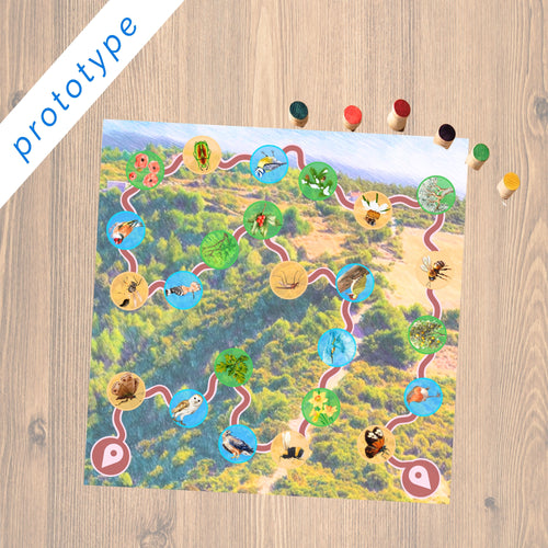 Ptit'venture en nature - le jeu de l'oie qui change - (précommande)