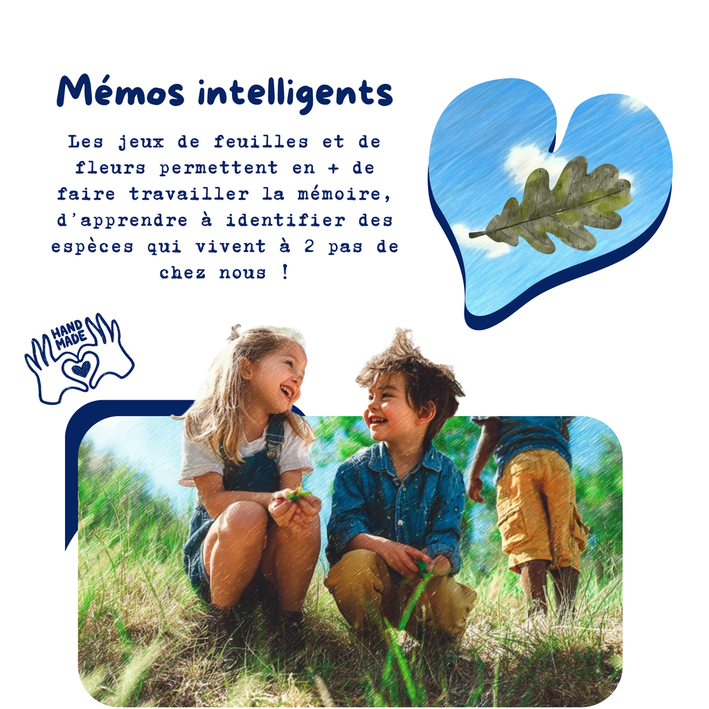 Mémos intelligents - Jeux de 🍃 & de 🪻