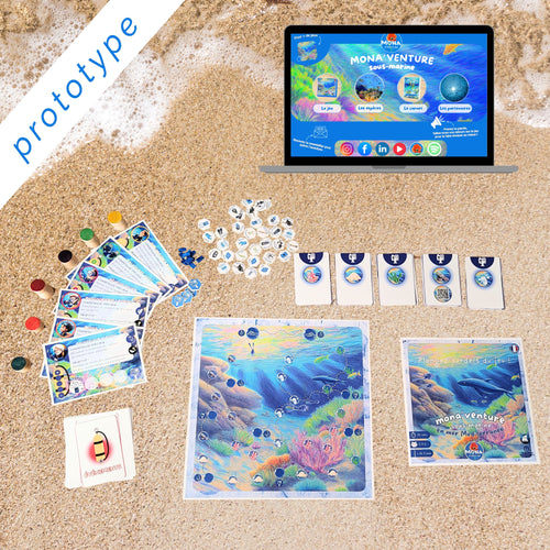 Mona'venture sous-marine en Mer Méditerranée - jeu de plateau + aventure - (précommande)